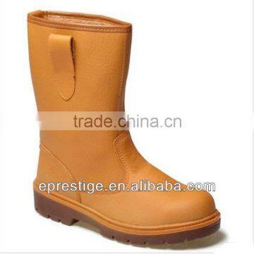 PU injected high-leg safety boot rigger
