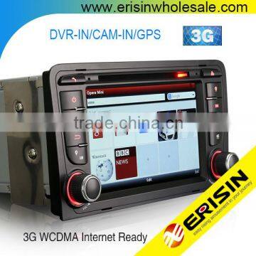 Erisin ES7047A 7" 2 Din Car DVD Touch Screen for RNSE-PU S3 RS3 A3