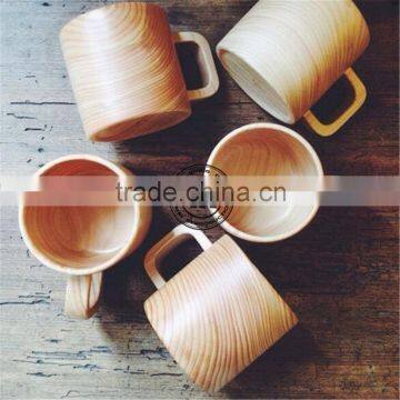 Originality wooden cup,Handmade wooden eco-friendly tea cup,zakka design elegant water cups