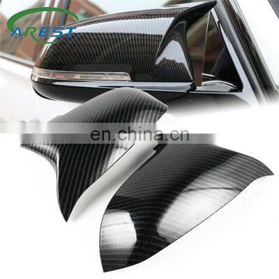 Side Mirror Cover Carbon Fiber For BMW 5 6 7 Series F01 F02 GT F07 F10/F11/F18 LCI Car Side Wing Rearview Side Mirror Cover Cap