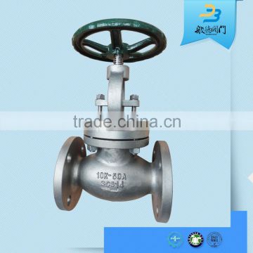 Cast steel Stainless Steel jis 10k globe valve drawing