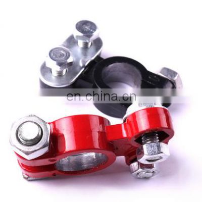 JZ Universal Positive Negative Car Battery Terminals Clamp Connector Quick Release Clamps