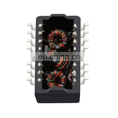 Free Sample SMD Lan Transformer 10/100/1000 Base Ethernet Transformer for Module