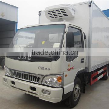 JAC refrigerated cold room van truck