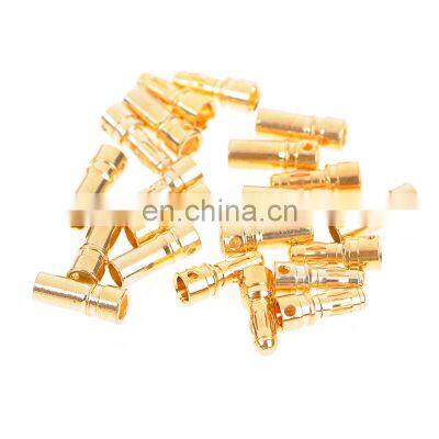 10Pair 3.5mm Gold-plated Bullet Banana Plug Connector For RC Motor Battery Connector Male+Female