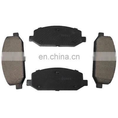 chinese supplier disc brake pad car parts spare carbon brake pad D1661 For Nissan car break pad