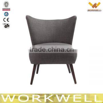 WorkWell 100% cotton fancy living room chairs with high quality Kw-D4212