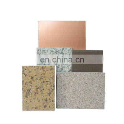 Exterior Indoor Wall Insulated Silicon Rock Interior Decorative Isolation red tile roof sandwich panels