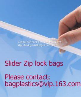 SLIDER LOCK BAG, PP SLIDER ZIPPER BAGS, WATER PROOF BAGS, GRID SLIDE SEAL BAGS, REUSABLE BAGS, SWIMW photo-4