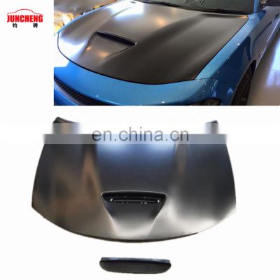 ALUMINUM 2015-2020 Dodge Charger SRT Style Hood Bonnet with Scoop Vent  OEM#68265427AA