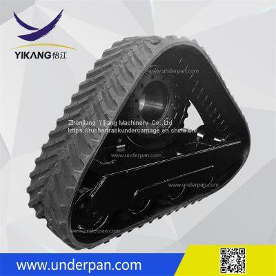 3 Tons Triangle Rubber Track Undercarriage for Farm Tractor From China Chassis Manufacturer photo-2