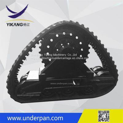 3 tons triangle rubber track undercarriage for farm tractor from China chassis manufacturer