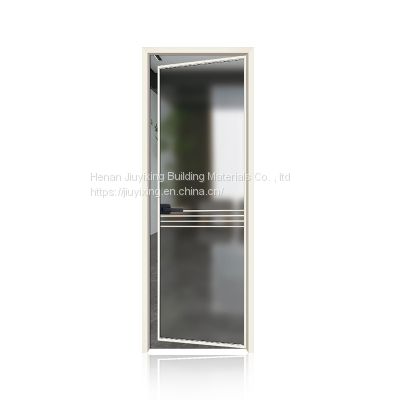 Moistureproof Easy Installation Industrial Aluminum Swing Glass Door