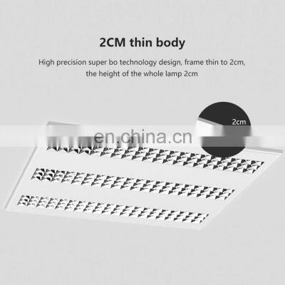 ALLWAY Commercial 4000K Recessed Ceiling Lighting Office Meeting Room LED Panel Lamp Light photo-5