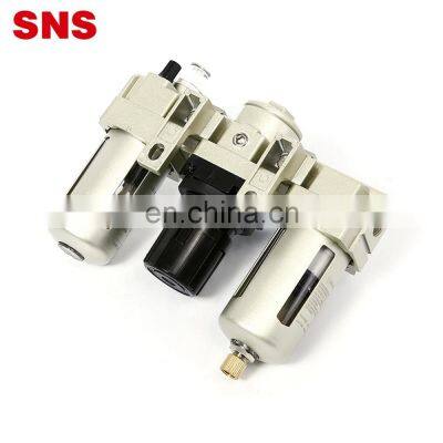 SNS Pneumatic AC Series FRL Unit Air Source Treatment Combination Air Filter Pressure Regulator With Lubricator photo-3