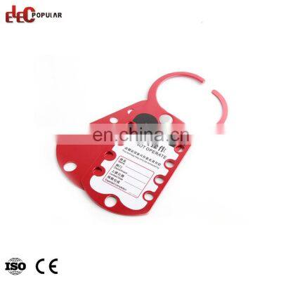 High Quality Multiple Padlocks Lock Writable Safety Aluminum Hasp Lockout