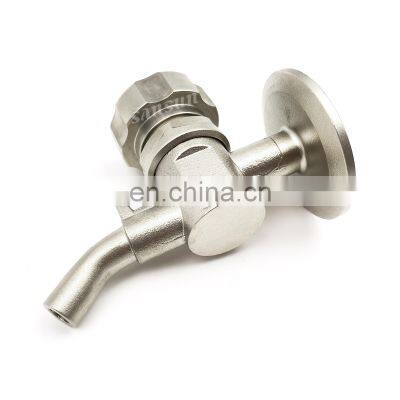 Sanitary Stainless Steel Aseptic Spiral Type Sample Valve for Beer
