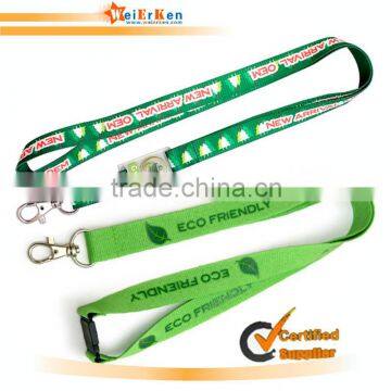 flat polyester lanyards