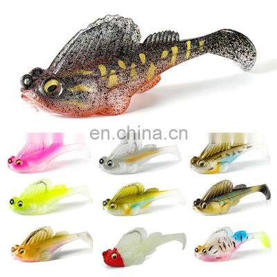 Byloo Amazon best lure for tuna yellow fin fish luminous hard squid hook jig fishing lure