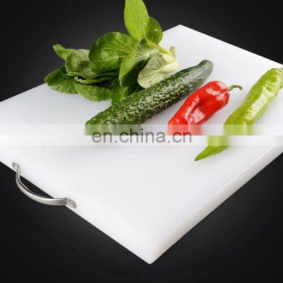 HDPE PE Plastic Color Round Square Block Healthy Durable Chopping Cutting Board photo-2