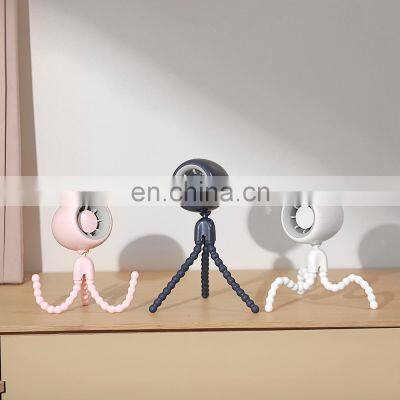 Top Seller 2022 Best Stroller Fan,Multifunctional Personal Portable Outdoor Desk Handheld Fan,USB Rechargeable Mini Fan photo-4