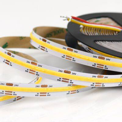 Waterproof COB Strip Light IP67 DC24V CCT COB High Density IP67 528 Chips New Technology High Density Ip67 Waterproof photo-4