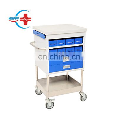 HC-M051 Hospital medical  nurse station used drug dispenser movable Drug cart Medicine Trolley