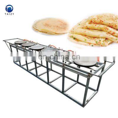 customizing size hand push dosa tortilla making machine thin pancake making machine