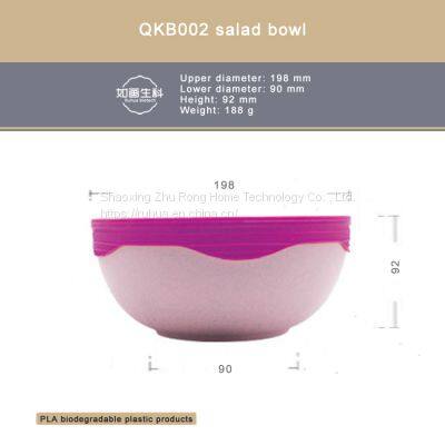 QKB001 Salad Bowl/PLA Degradable Environmentally Friendly Water Cup