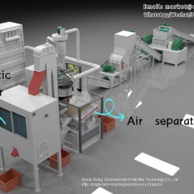Electronics Waste E-waste Recycling Equipments Pcb Recycling Plant