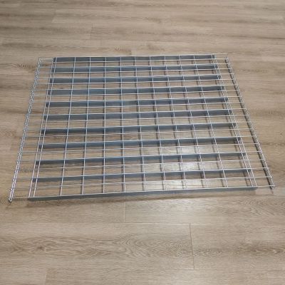 50X100 mm Aperture Welded Wire Mesh Panels With Steel Plate Support