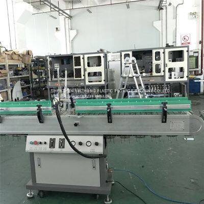 MANUAL BOTTLE FLAME PLASTIC CONTAINER METAL GLASS BOTTLE FLAME GUN TREAMENT MACHINE photo-2