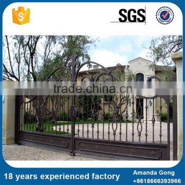 Top Brand And Reliable Australia Standard Wrought Iron Side Main Gate Designs