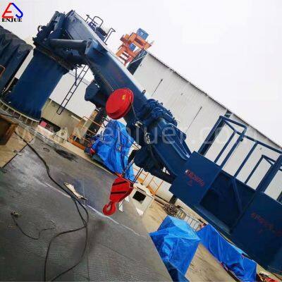 5t-16m Marine Jib Crane Telescopic Knuckle Boom Cranes Hydraulic Marine Deck Crane Telescopic photo-2