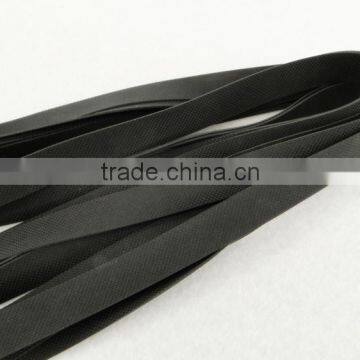 Black Microgroove Non-slip Elastic Rubber Band photo-3