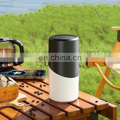 New Design Portable Outdoor Camping Wireless Stereo Sound Music Box Bluetooth  Speaker