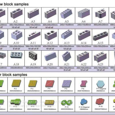 Hollow Brick and Paver Block Making Machines Maquina Bloquera photo-3