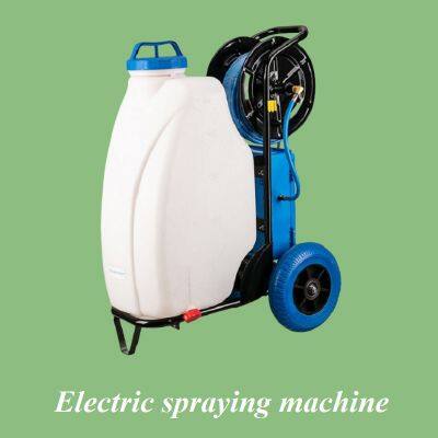 Electric spraying machine