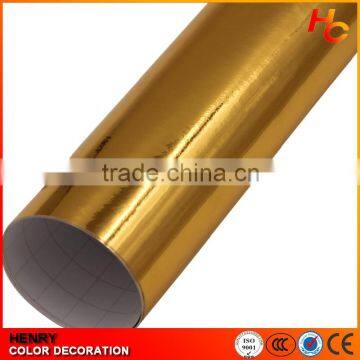 New product self adhesive metallic chrome vinyl car wrapping film