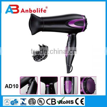 eco-friendly abs madterial hair dryer