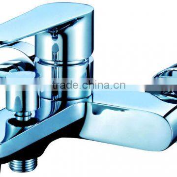 NICOR 8102 Elegant Design Brass Wall Mounted Chrome Plated Bathroom Bathtub Faucet with single handle