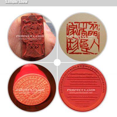 Perfect Laser High Quality Small CO2 Laser Engraver Machine For Stamp photo-4