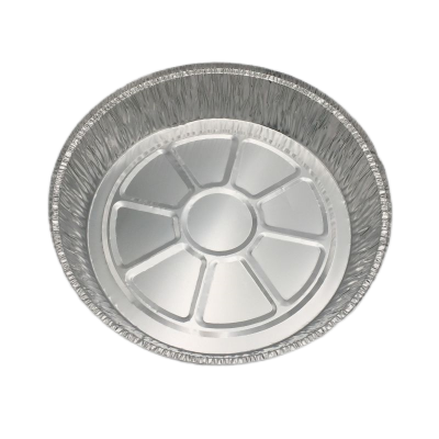 Longstar Disposable Round Aluminum Foil Tray With Reinforced Rim for Baking Roasting Serving and Catering photo-4