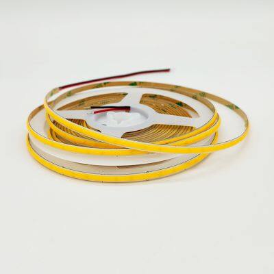12V 24V COB LED Strip Light 320COB 480COB 528COB 384COB LEDs Flexible Tape High Density Linear Lighting Warm Natural White