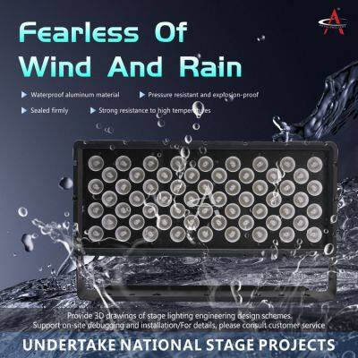 TG60 IP65 LED Waterproof Floodlight 60x15W RGBW 4in1 800W DMX Effect Light photo-5