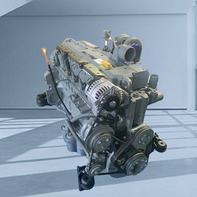 The Original Water-cooled Generator of the DEUTZ BF6M1013EC Engine Is Equipped With an Electric Starter and a New Pump