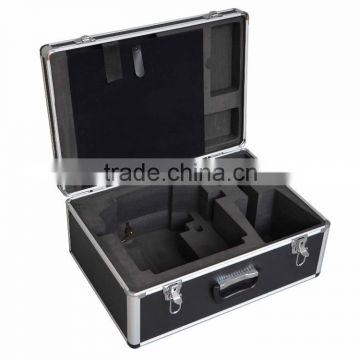 Custom Black Aluminum Carrying Case with Foam insert