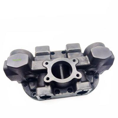 Hitachi HPV118 Hydraulic Piston Oil Pump Rear Cover Carbon Steel Fittings High Quality Repair Replacement Parts for Excavator photo-6