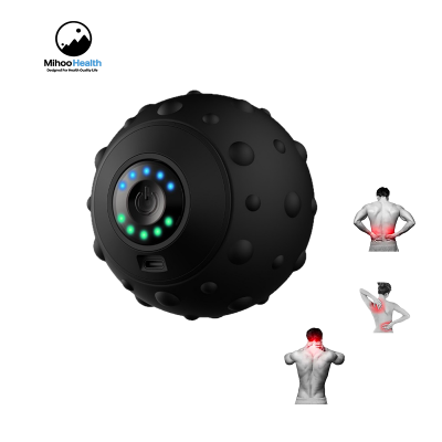 Электрический вибрирующий массажный мяч для восстановления мышц и глубокой тканевой терапии MH-8627