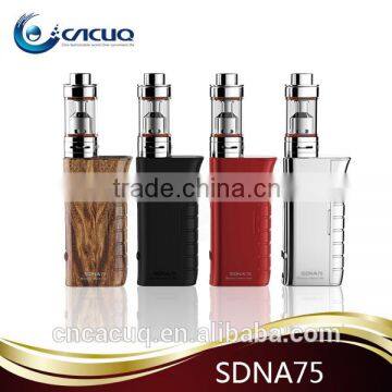 DNA 75w chip mod 75w box mod TC 18650 mod Smy SDNA75 vape mod